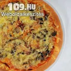 10.Pizza Prosciutto e funghi (normál)