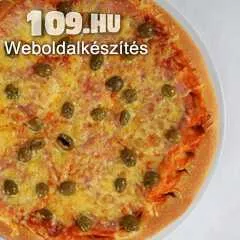12.Pizza Prosciutto e oliva